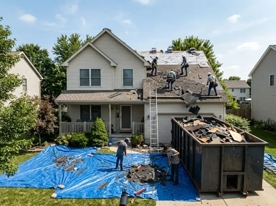 roof-replacement-debris-remova-004 — frequently asked questions, Cheapest Dumpster Rentals in Monticello, IA